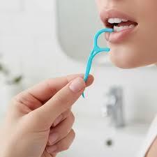 Fio dental de Haste pct 50und Red Care Resistente não desfia nem quebra