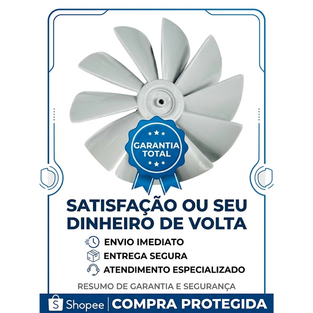 HELICE AR CONDIC CONSUL EIXO FINO 7500