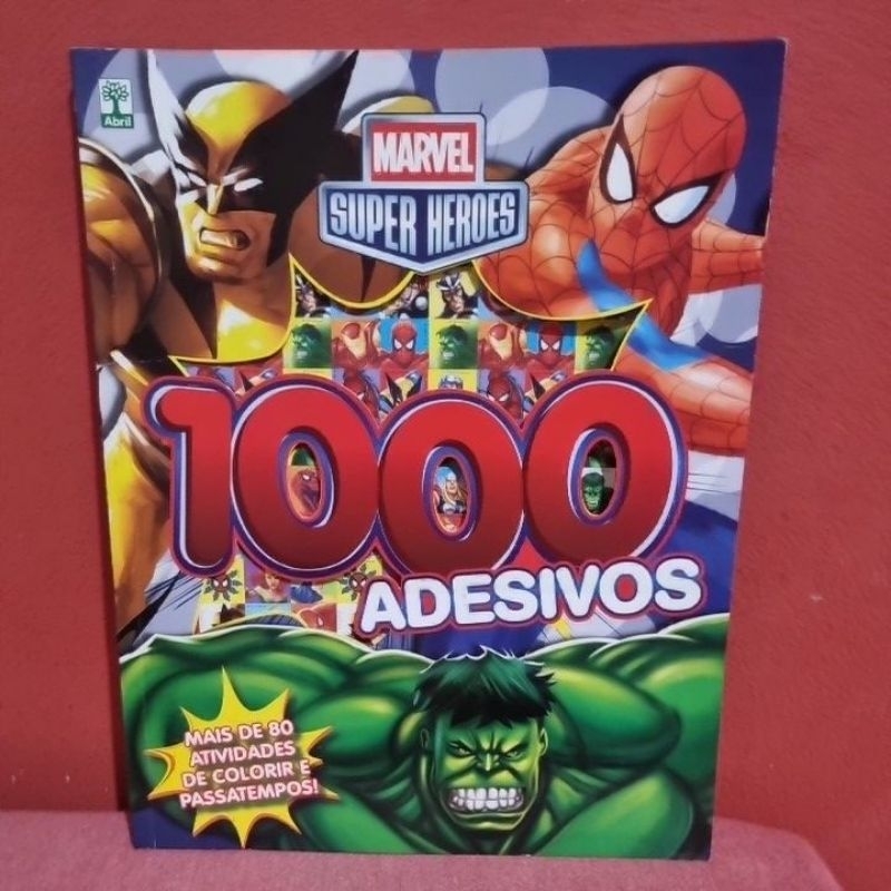 MARVEL SUPER HEROES 1000 ADESIVOS