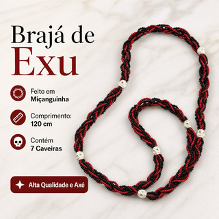 Brajá de Pomba gira ou Exú miçanguinha