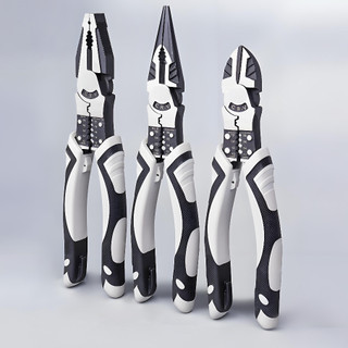 Alicates Profissionais CR-V Eletricista, Pliers, Crimping Tool e Cutting Wire Stripper