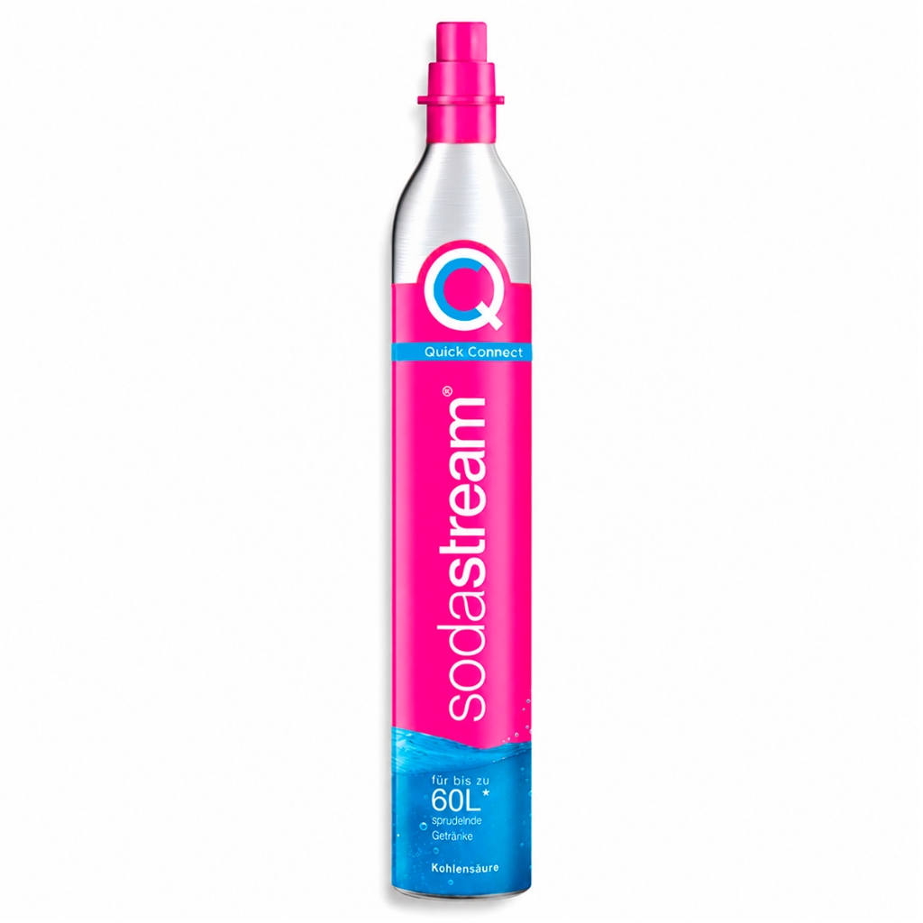Cilindro CO2 QuickConnect Sodastream Para Terra Art Gaia Refil Gaseificador Água Com Gás 60L