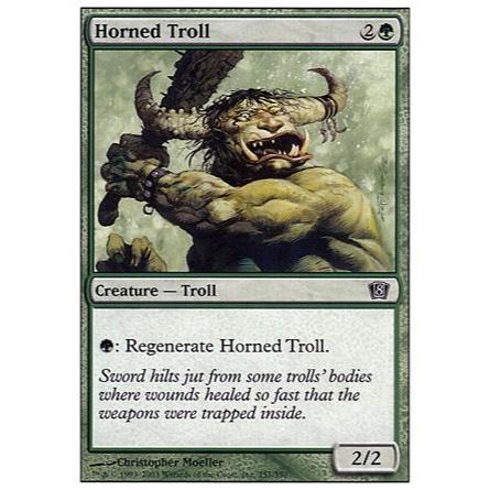 Horned Troll - - Magic The Gathering