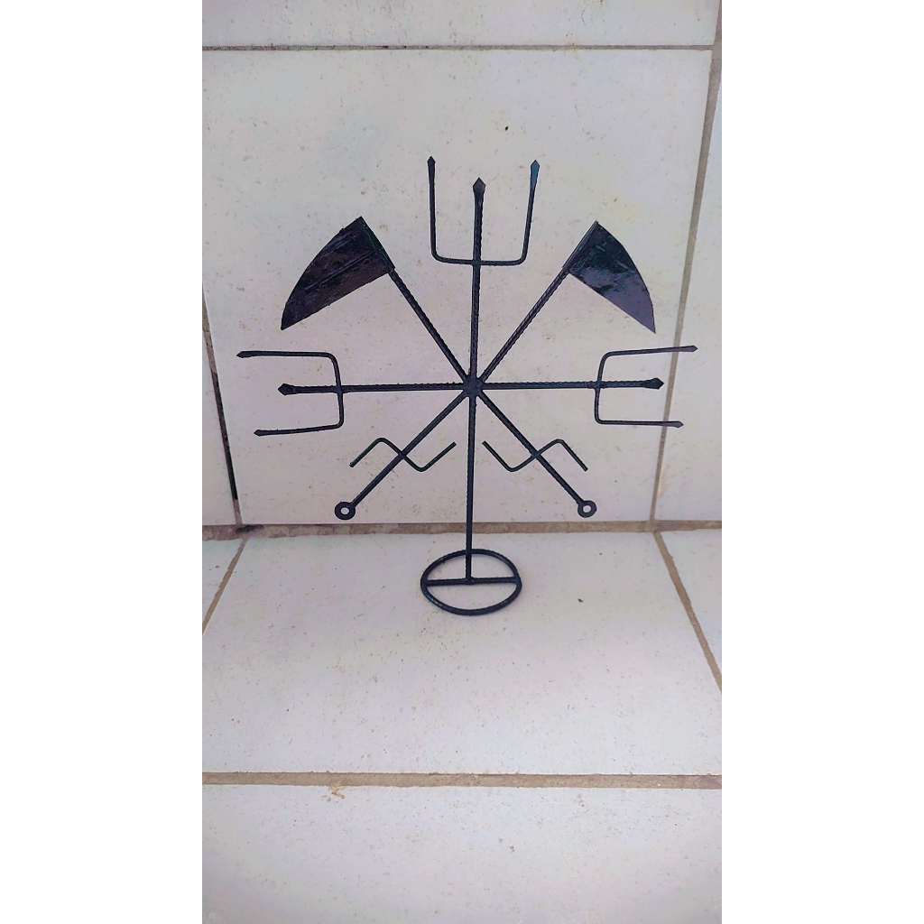 Ferro para assentamento Exu caveira