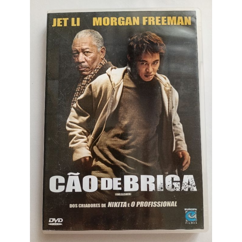 Dvd: Cão de briga (com Jet Li e Morgan Freeman)