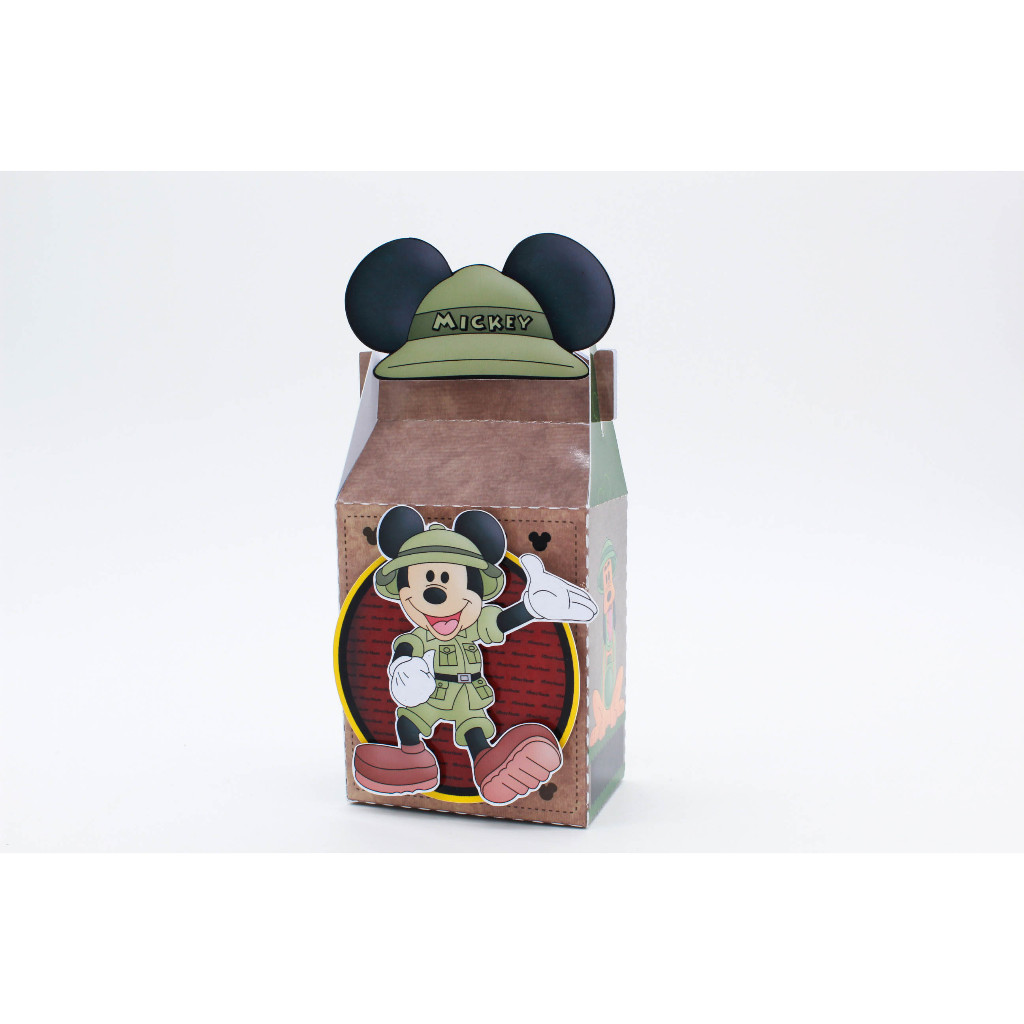 PEGUE E MONTE PERSONALIZADOS MICKEY SAFARI PARA FESTA INFANTIL