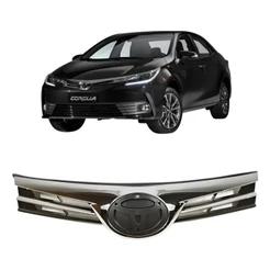 Grade Dianteira Cromada Corolla 2017 2018 2019