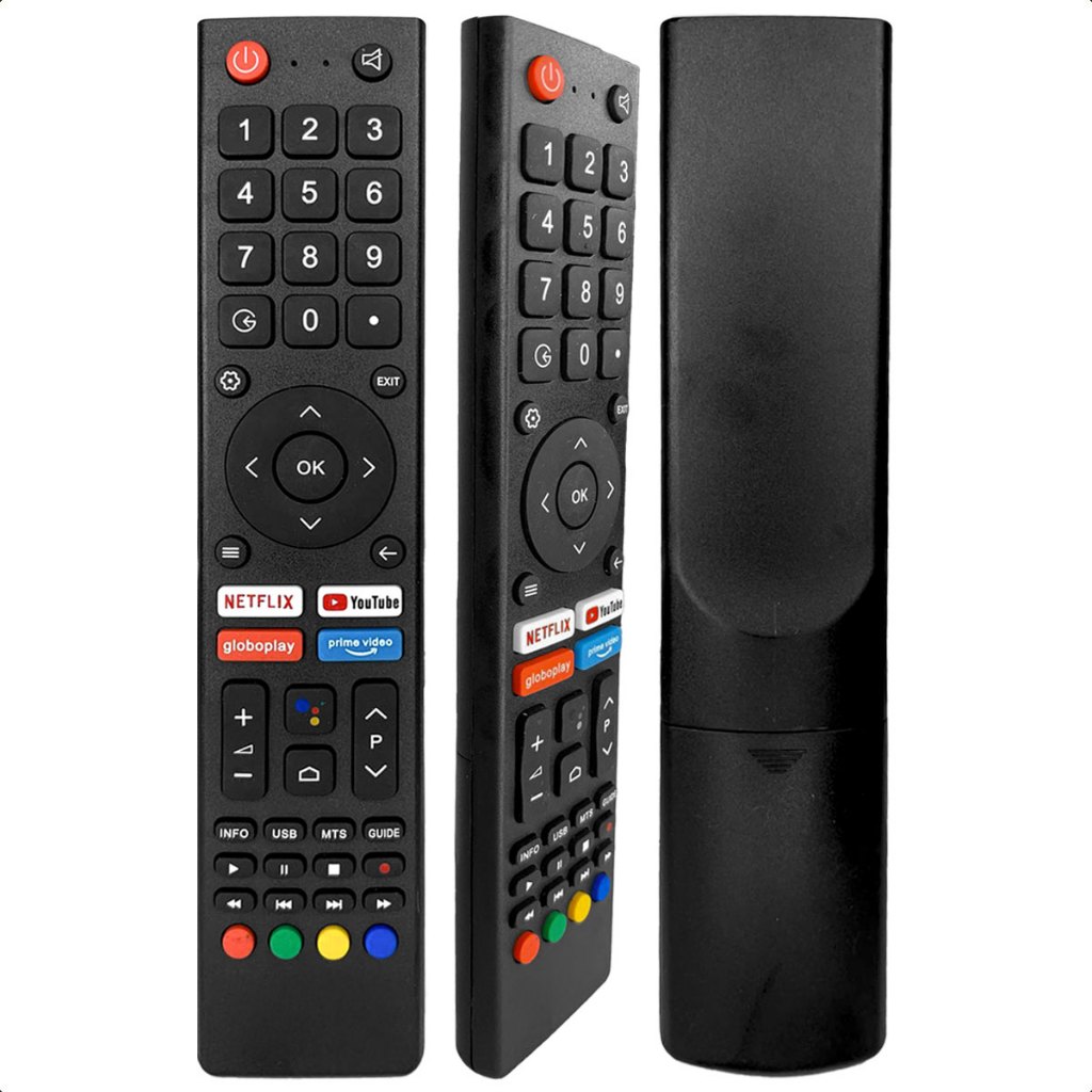 Controle Remoto Compatível Pra Tv Philco ptv32 Smart ptv42 4k Led Netflix Youtube