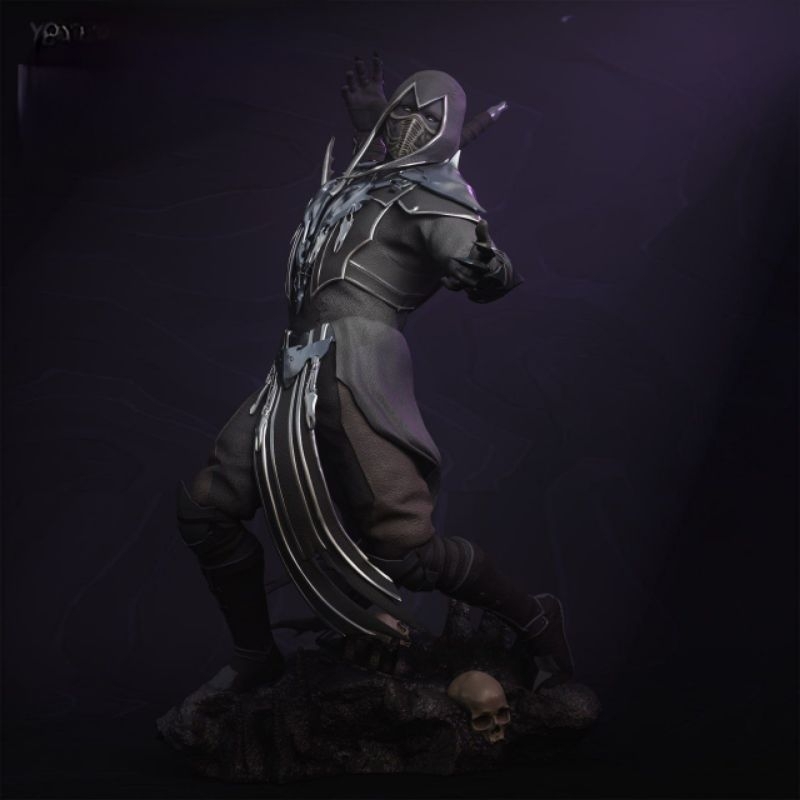 Noob Saibot de Mortal Kombat-figure-gamer-resina 3D