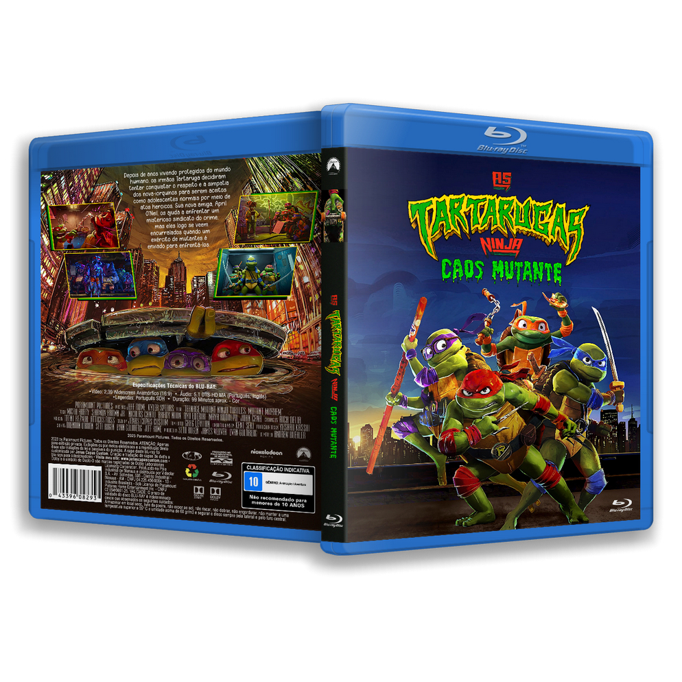 As Tartarugas Ninja Caos Mutante Bluray