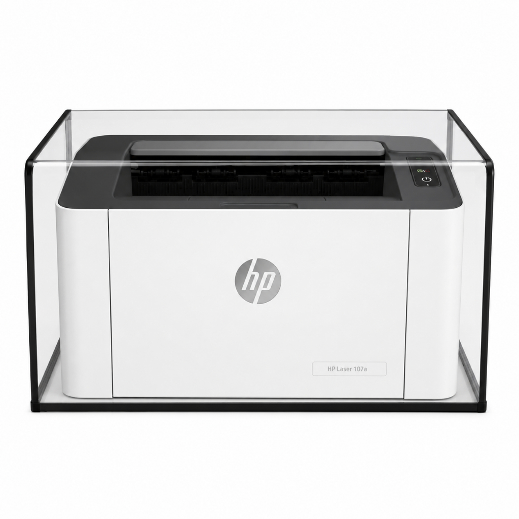 Capa protetora transparente para impressora HP laser 107a e 107w Monocromático