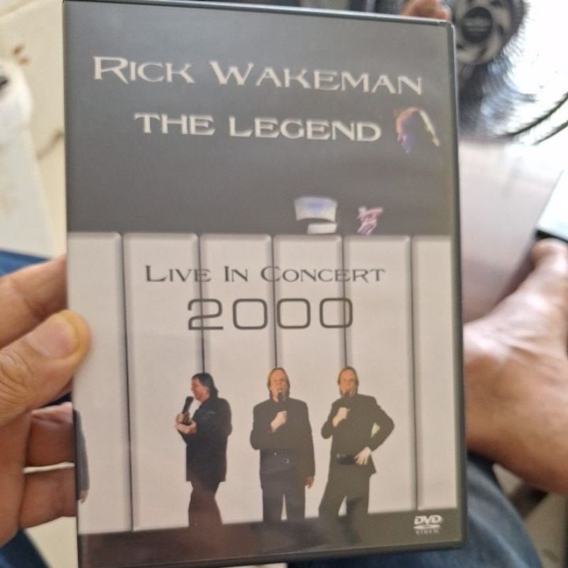 RICK WAKEMAN THE LEGEND DVD USADO