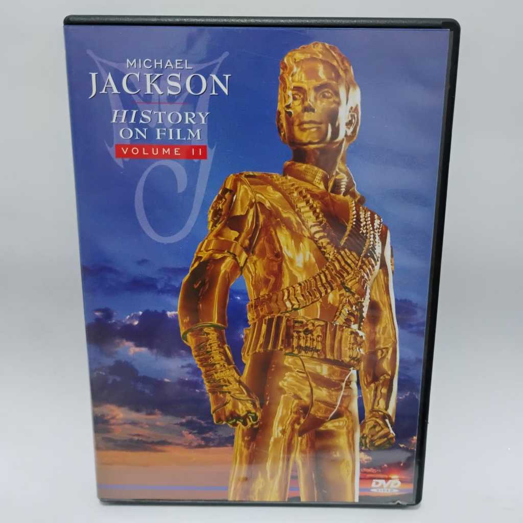 DVD - MICHAEL JACKSON - HISTORY ON FILM. VOL.2.  - ENVIO EXPRESSO E BEM PROTEGIDO !