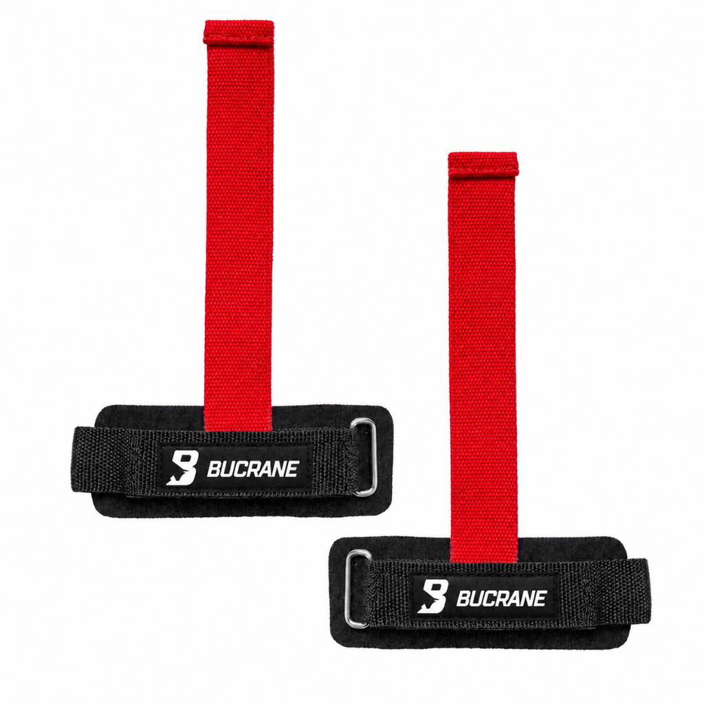 Straps com munhequeira Tala Profissional PAR, Algodão Musculação Cross Fit, Levantamento de Peso