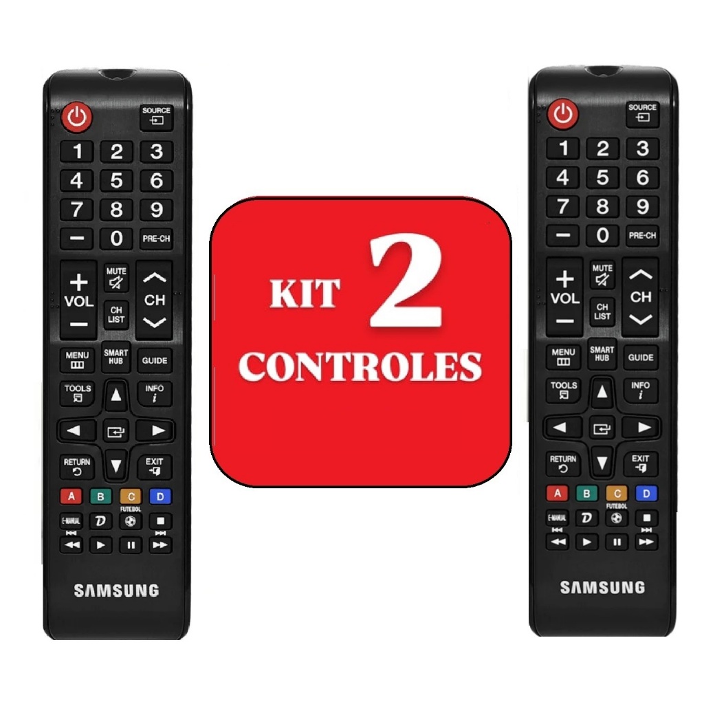 Controle Remoto Samsung Compatível Tvs Samsung Smart Tv Hub-7036/7028 Plasma Lcd Led