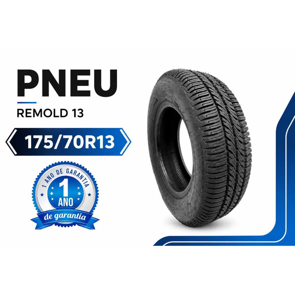Pneu Aro 13 Primeira linha 175/70/13 IN: 002344/2016