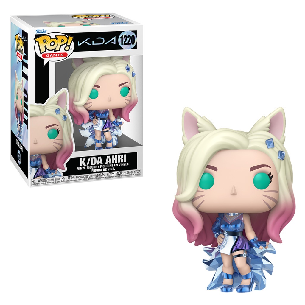 FUNKO POP GAMES LEAGUE OF LEGENDS - K/DA AHRI 1220 NOVO ORIGINAL