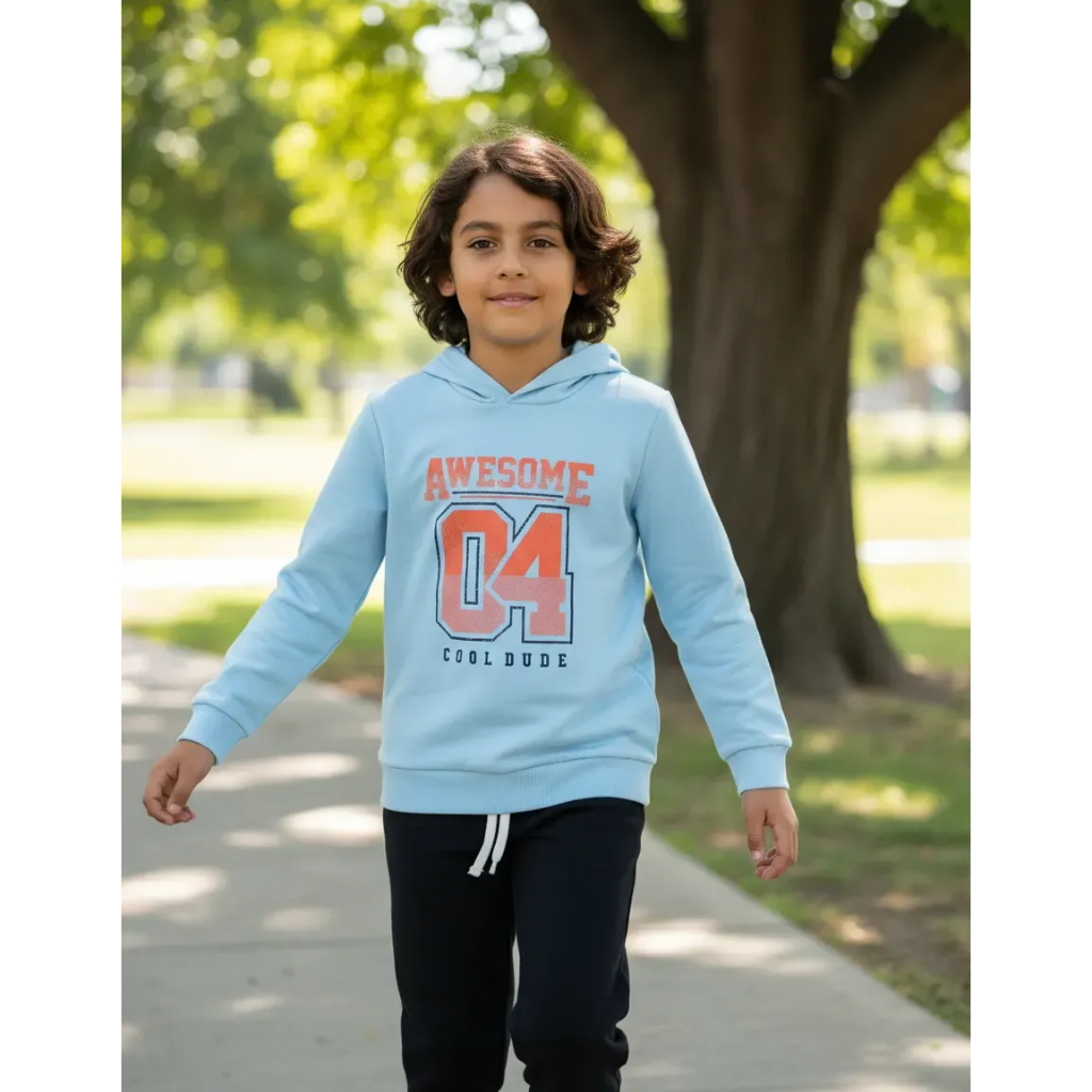 Conjunto Moletom Flanelado Capuz Infantil Juvenil Inverno Tamanho 01 a 08