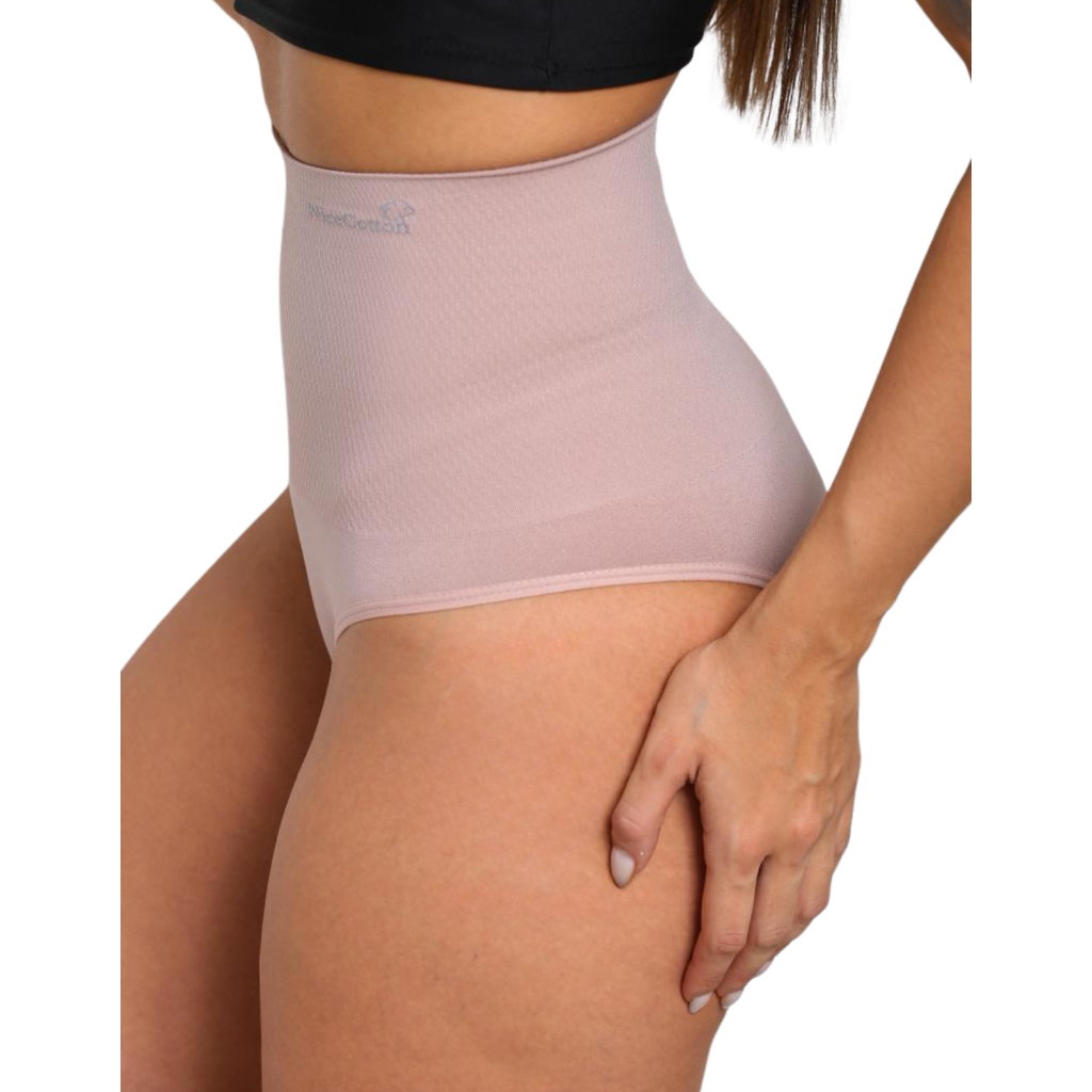 kit 2 cinta calcinha modeladora cintura alta compressão modela diminui medidas aperta barriga