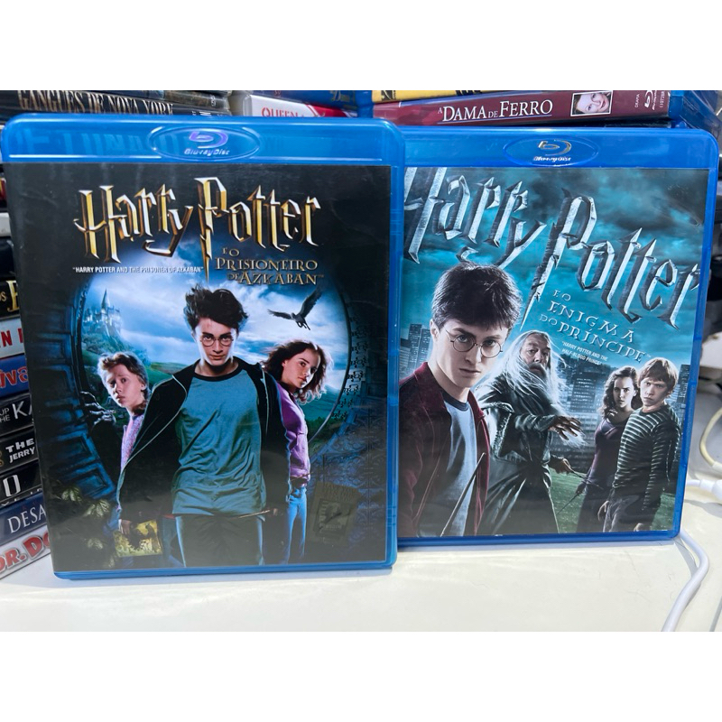Combo Blu-ray Harry Potter Enigma Do Príncipe + Prisioneiro de Azkaban