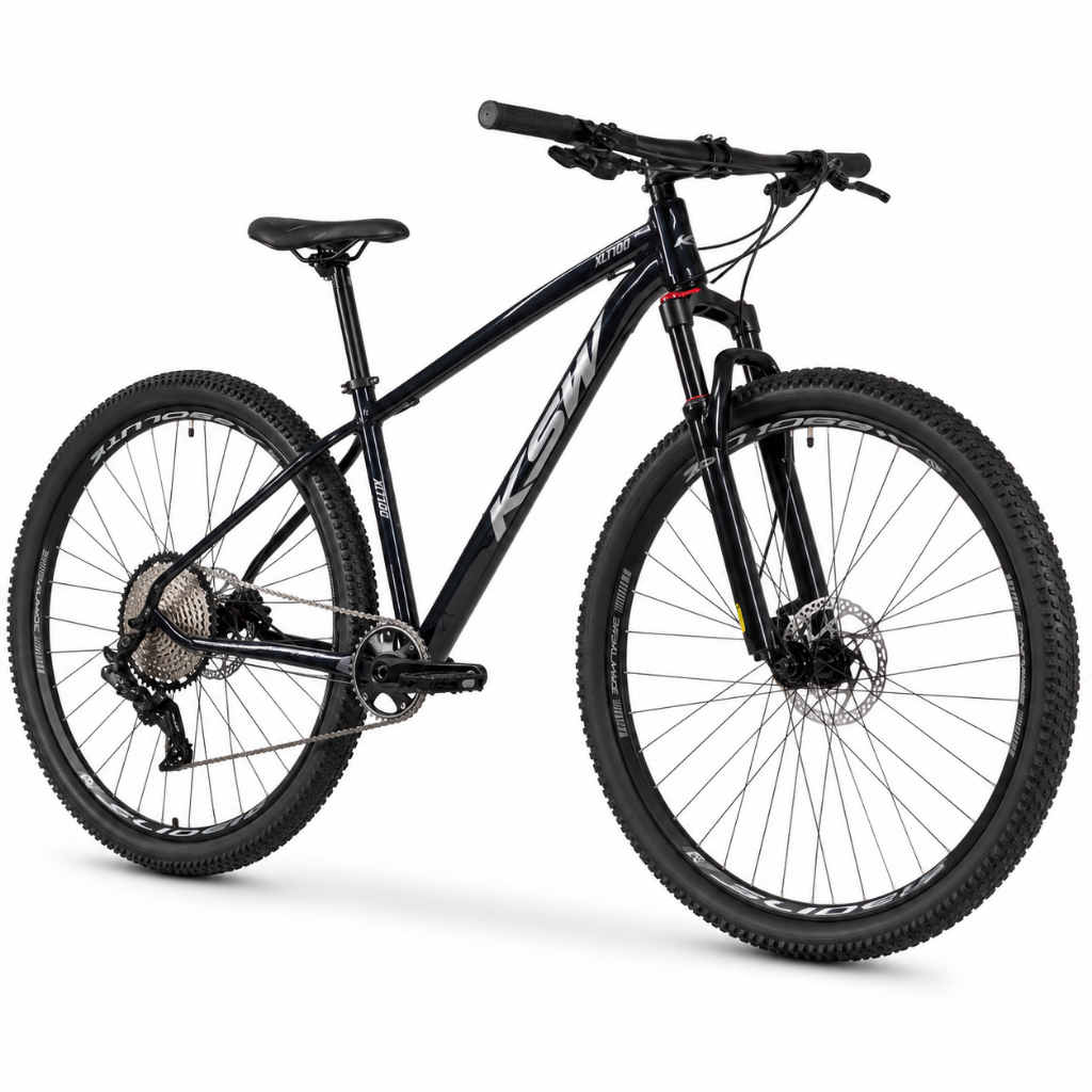 Bicicleta Aro 29 XLT100 Alumínio 6061 9V Freio a Disco Hidráulico Suspensão com Trava