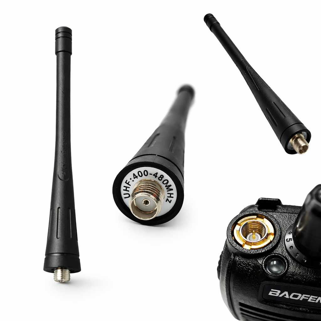 Antena Rádio Baofeng Bf 777s Bf 888s Original Uhf 400 480mhz