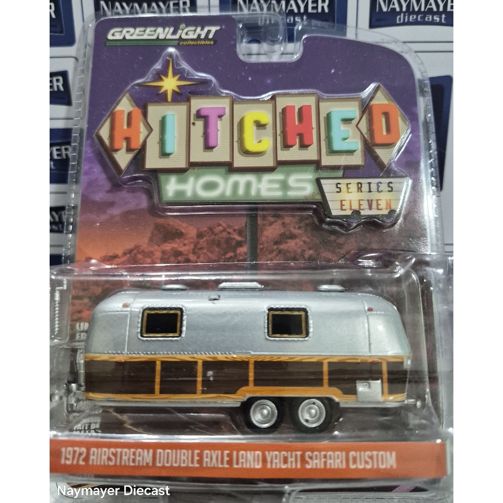 Greenlight 1972 Airstream Double Axle Land Yacht Safari Custom