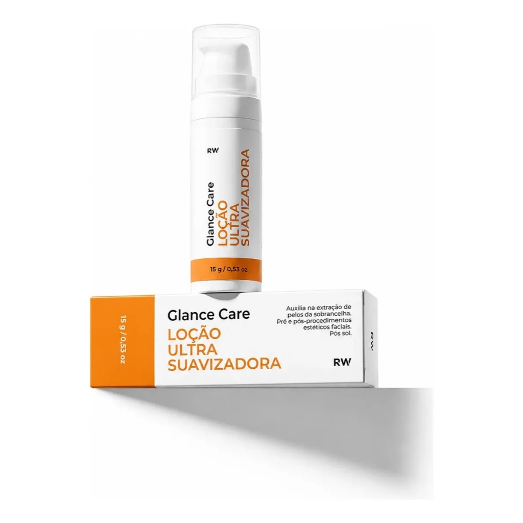 Loção Pré Pós Estético Facial Ultra Suavizadora Glance Care
