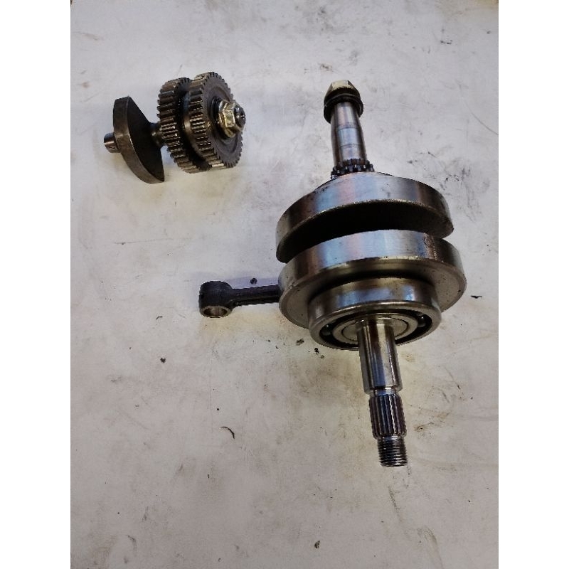 virabrequim completo e balanceiro original dafra NH 190