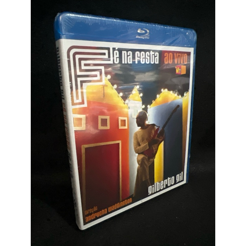 Blu-ray Gilberto Gil É Na Festa Ao Vivo VH1 Lacrado Raro Original Colecionador