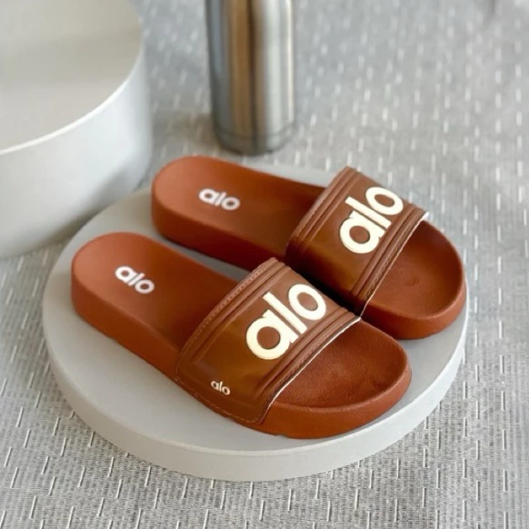 Chinelo Slide Feminino Confortável Casual Tendência Alo — imagem 1