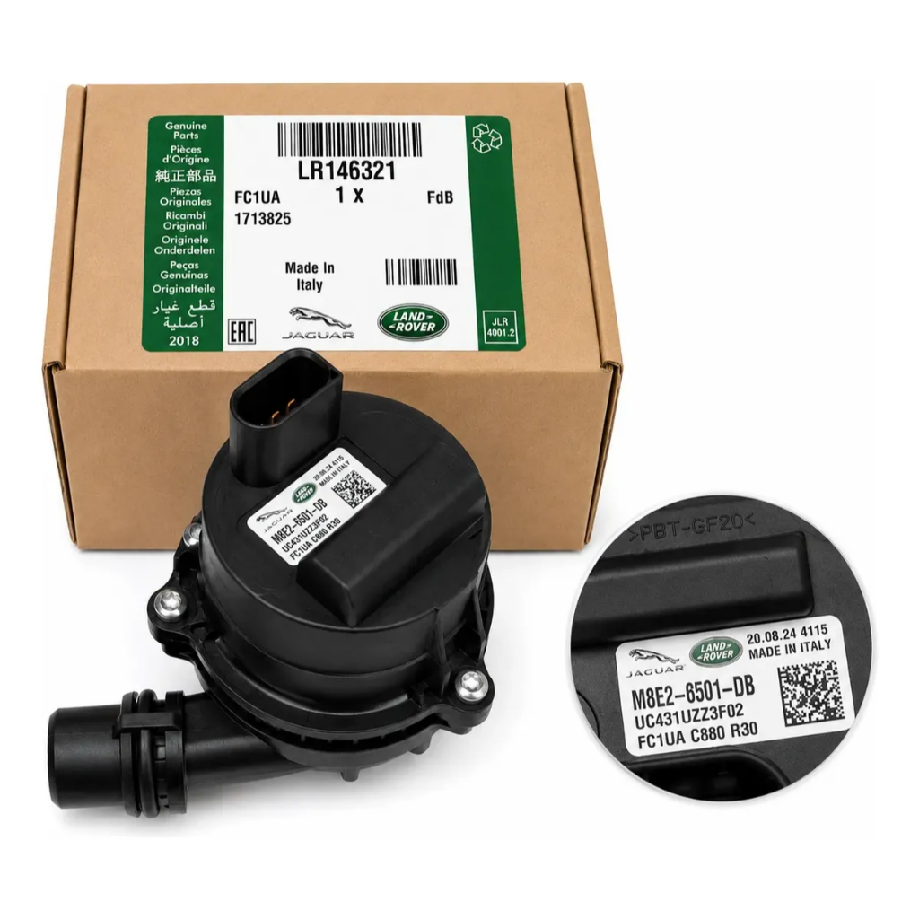 Bomba D Água Auxiliar Range Rover Velar 3.0 Híbrida Lr146321