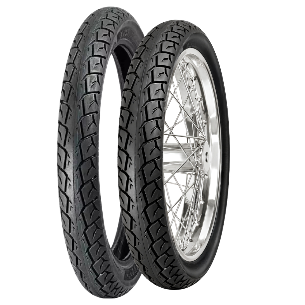 Par Pneu Levorin 80/100-18 + 90/90-18 TT Matrix para moto Honda CG Yamaha YBR Factor