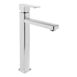 Torneira Bica Alta Luxo Cromada para Banheiro Lavabo e Pia