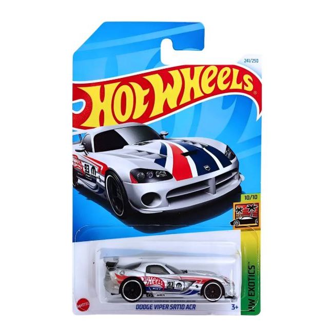 Hot Wheels Dodge Viper Srtio ACR | 1:64 | Miniatura Lacrada e Nova!