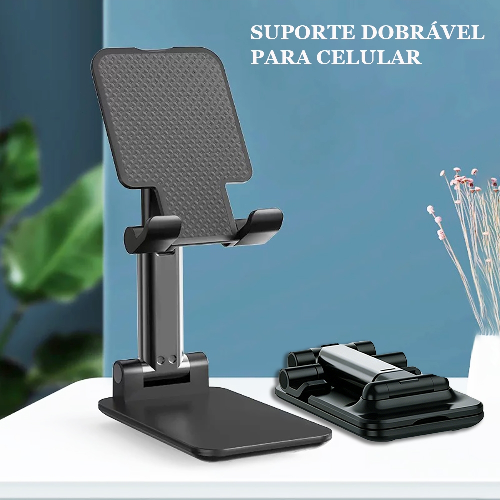 Suporte Para Telefones Celulares E Tablets IPad E Outros Celular E Tablet Dobrável Ajustável Apoio