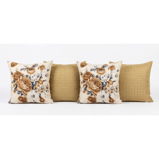 Kit 4 Capas De Almofada 45x45 Decorativa Zíper Invisível Para Sofá Sala Quarto Barato