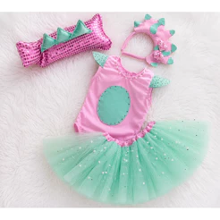 Fantasia Infantil Dinossauro Menina