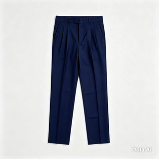 Calça Social Oxfordine Tergal Masculina Bolso Faca Modelagem Reta Tradicional