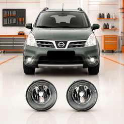 Farol De Milha Neblina Nissan Livina X Gear 2010 2011 2012 2013 2014