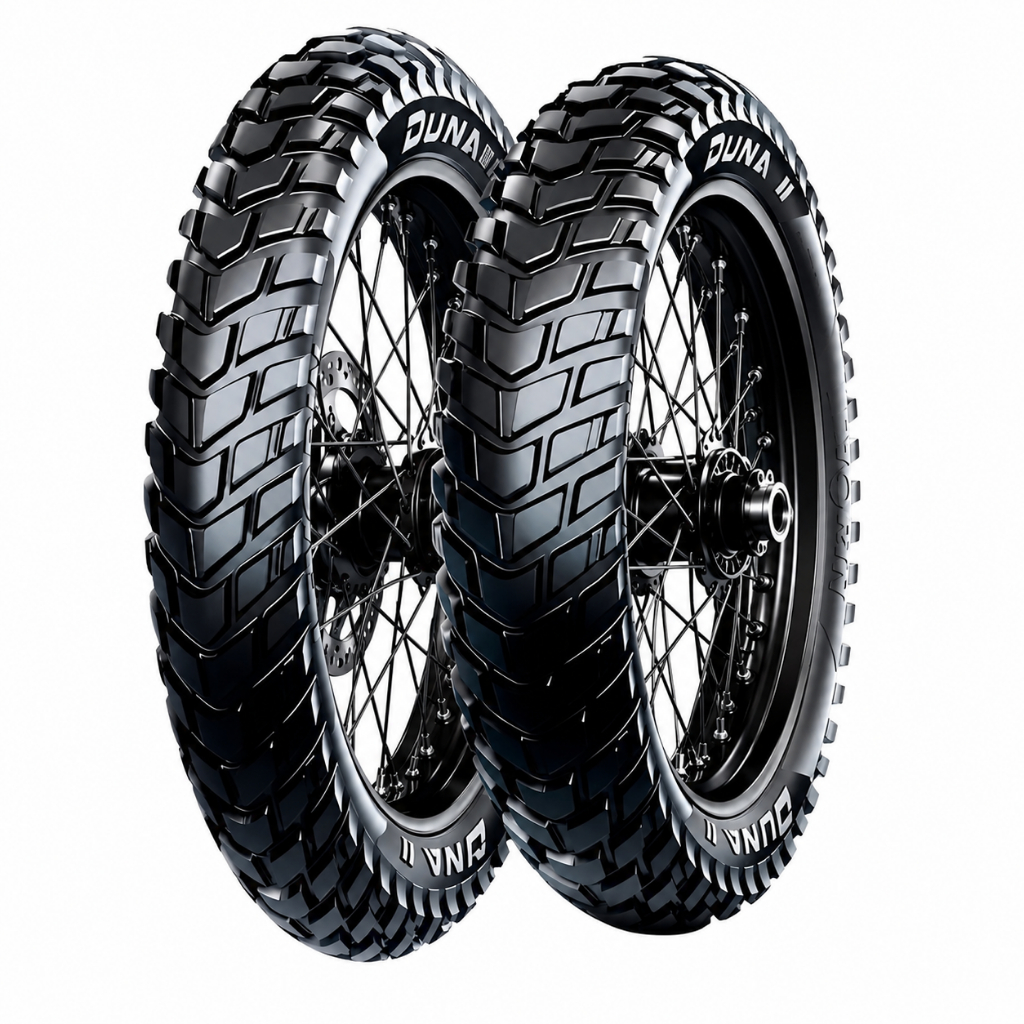 Par Pneu Levorin 90/90-21 e 120/80-18 Duna II XRE300 XTZ Lander Tenere Sahara Tornado Uso Sem Câmara