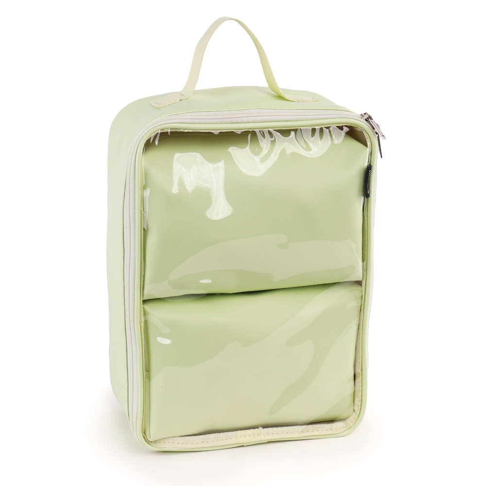 Necessaire Cristal Trio Verde Mousse