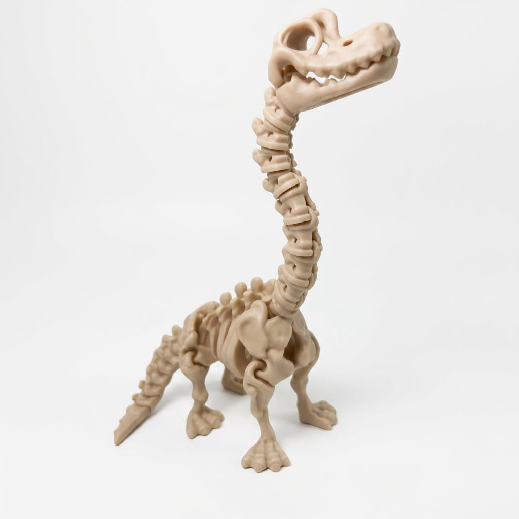 Braquiossauro Brachiosaurus esqueleto de dinossauro articulado