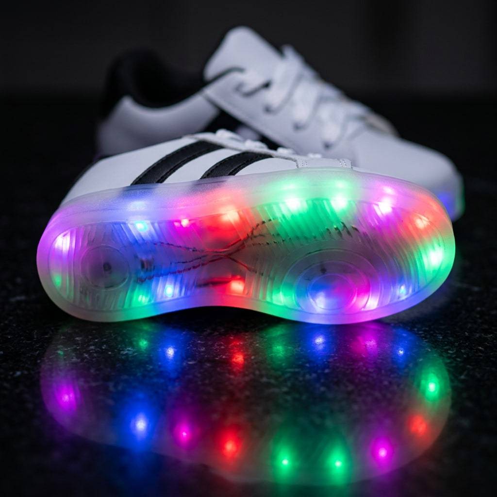 Tênis Infantil para Menino e Menina com Led Luz Casual Confortável — imagem 2 de 2