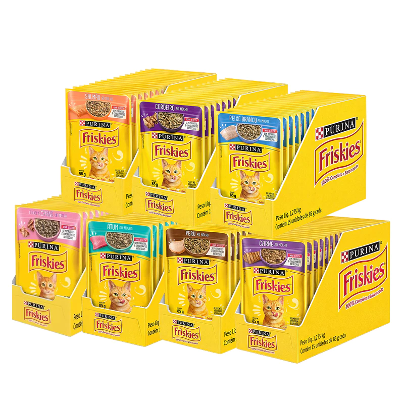 Ração Friskies: 48% OFF! 🐾