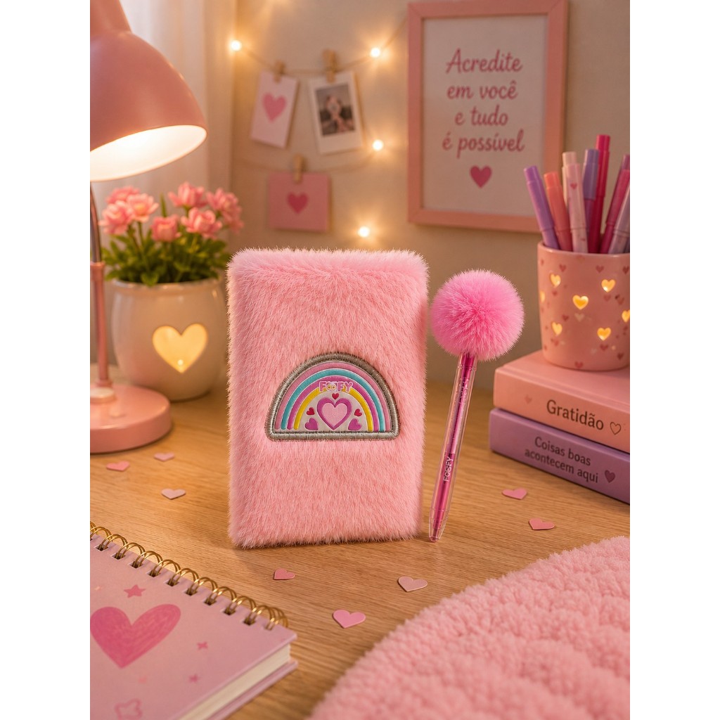 Kit Mini Diario Love 2 peças