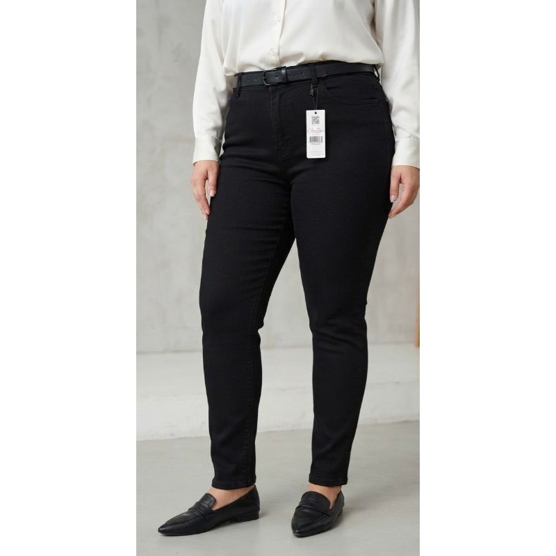 Calça Jeans Preta Skinny Clássica: O Essencial Versátil#marca gata zen#