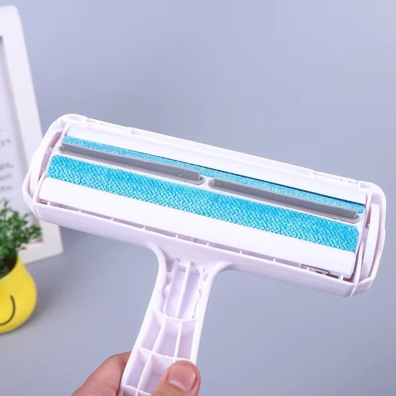 Rolo Removedor Tira Pelos Pet Cachorro E Gatos Reutilizável Prático Para Sofá Cama Roupa Tapete