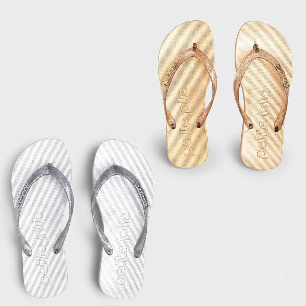 Chinelo Petite Jolie Feminino Plataforma Fresh Glitter Original