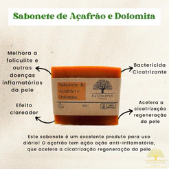Sabonete De Calêndula Camomila E Alecrim Para Psoriase E Alergias Artesanal Natural